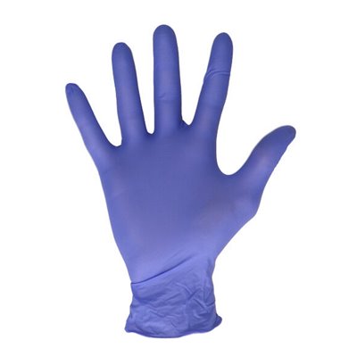 CMT Handschoenen Soft Nitril Poedervrij Violet Blauw Maat XL -Horecavoordeel.com-