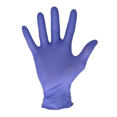 CMT Handschoenen Soft Nitril Poedervrij Violet Blauw Maat S -Horecavoordeel.com-