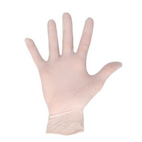 CMT Gloves Latex Powdered White Size S -Horecavoordeel.com-