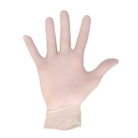 CMT Gloves Latex Powder Free White Size L -Horecavoordeel.com-