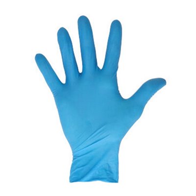 CMT Gloves Latex Powder Free Blue Size S -Horecavoordeel.com-