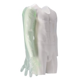 CMT Veterinary Gloves LDPE 25my Green 92cm One size -Horecavoordeel.com-