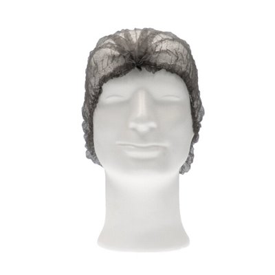 CMT Hair Net - Clip Cap PP Non Woven Black Size L 53cm -Horecavoordeel.com-