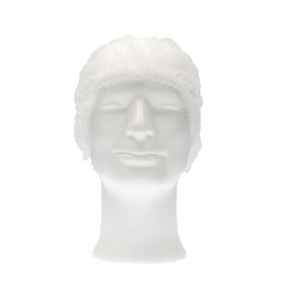 CMT Hair Net - Clip Cap PP Non Woven White Size XL 58cm -Horecavoordeel.com-