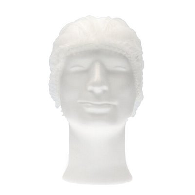 CMT Hair Net - Clip Cap PP Non Woven White Size M 50cm -Horecavoordeel.com-