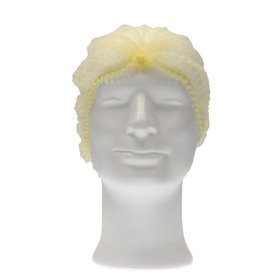 CMT Hair Net - Clip Cap PP Non Woven Yellow Size L 53cm -Horecavoordeel.com-