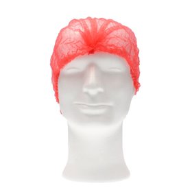 CMT Hair Net - Clip Cap PP Non Woven Red Size L 53cm -Horecavoordeel.com-