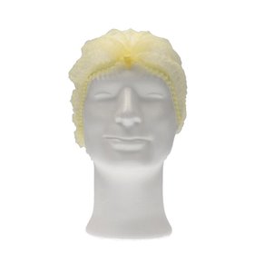 CMT Hair Net - Clip Cap PP Non Woven Yellow Size M 50cm -Horecavoordeel.com-