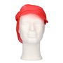 CMT Cap With Flap - Snood Cap PP Non Woven Red -Horecavoordeel.com-