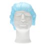 CMT Haarnet - Bouffant Cap PP Non Woven Blauw Maat L 53cm -Horecavoordeel.com-