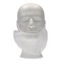 CMT Beard Mask PP Non Woven White with 2 elastics One size -Horecavoordeel.com-