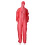 CMT Coverall PP Non Woven with Zipper Red Size XL -Horecavoordeel.com-