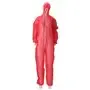CMT Coverall PP Non Woven with Zipper Red Size L -Horecavoordeel.com-