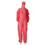 CMT Coverall PP Non Woven met Ritssluiting Rood Maat M -Horecavoordeel.com-