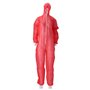 CMT Coverall PP Non Woven with Zipper Red Size M -Horecavoordeel.com-