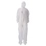 CMT Coverall PP Non Woven Lightweight with Zipper White Size XXL -Horecavoordeel.com-