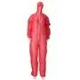 CMT Coverall PP Non Woven with Zipper Red Size XXL -Horecavoordeel.com-