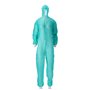 CMT Coverall PP Non Woven with Zipper Green Size M -Horecavoordeel.com-