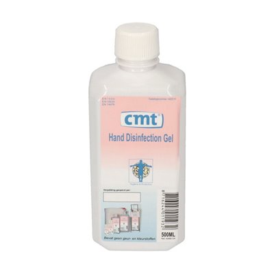 CMT Hand Disinfection Alcohol Gel 500ml -Horecavoordeel.com-