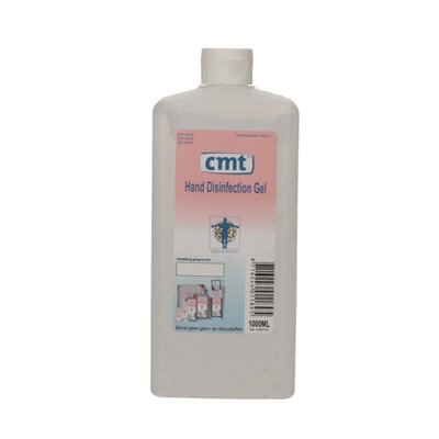 CMT Hand Desinfectie Alcoholgel Flacon 1 Liter -Horecavoordeel.com-