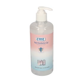 CMT Hand disinfection Alcohol gel with pump 500ml -Horecavoordeel.com-