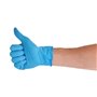 CMT Gloves Latex Powder Free Blue Size XL