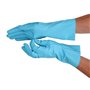 CMT Household Glove Rubber Food Safe Blue Size S