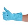 CMT Household Glove Rubber Food Safe Blue Size S