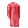 CMT Visitor Jacket PP Non Woven with Press Buttons Red Size M