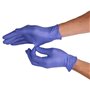 CMT Gloves Soft Nitrile Powder Free Violet Blue Size XS