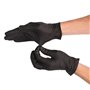 CMT Gloves Soft Nitrile Powder Free Black Size XL