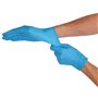 CMT Handschoenen Latex Gepoederd Blauw Maat XL