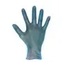 CMT Gloves Vinyl Powder Free Blue Size L