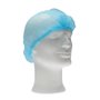 CMT Haarnet - Clip Cap PP Non Woven Detecteerbaar Blauw Maat L 53cm