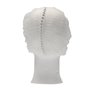 CMT Hair Net - Clip Cap PP Non Woven Detectable White Size L 53cm