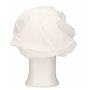 CMT Hairnet with Flap Universal Polyester Cotton White One size