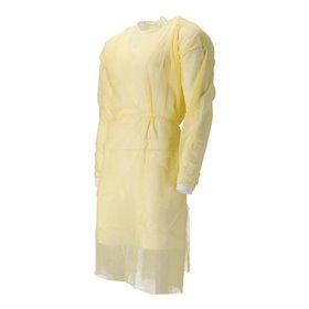 CMT Insulation Apron Non Woven with PE Coating and Tricot Cuff