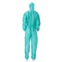 CMT Coverall PP Non Woven with Zipper Green Size L