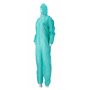 CMT Coverall PP Non Woven with Zipper Green Size L