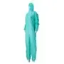 CMT Coverall PP Non Woven met Ritssluiting Groen Maat XL