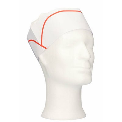 CMT Forage Hat Paper White-Red One size