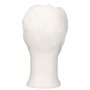 CMT Cap With Peak - Peak Cap PP Non Woven White