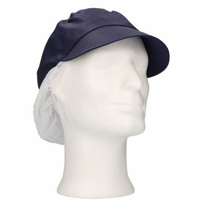 CMT Cap with Flap and Hair Catcher Dark Blue Size XL