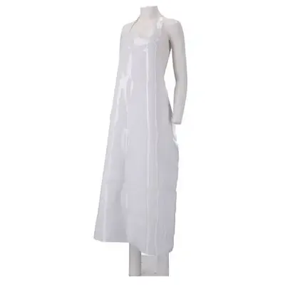 CMT PU Apron 300my White 90x140cm