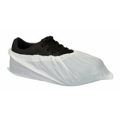 CMT Shoe Cover Roughened CPE 40my White Size 36-42