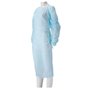 CMT Apron Roughened CPE Long Sleeve with Thumb Grip 30my Blue 115x105-190cm