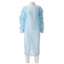 CMT Apron Roughened CPE Long Sleeve with Thumb Grip 30my Blue 115x105-190cm