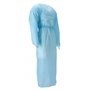 CMT Apron Roughened CPE Long Sleeve with Thumb Grip 30my Blue 140x120-190cm