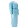 CMT Apron Roughened CPE Long Sleeve with Thumb Grip 30my Blue 140x120-190cm
