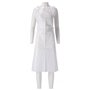 CMT Apron Roughened PE 25my Each Packed White 125x80cm